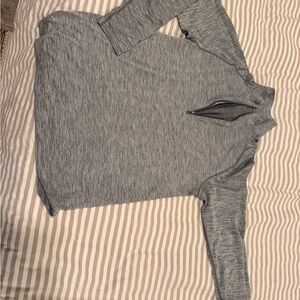 lululemon athletica Gray Long Sleeve Tee